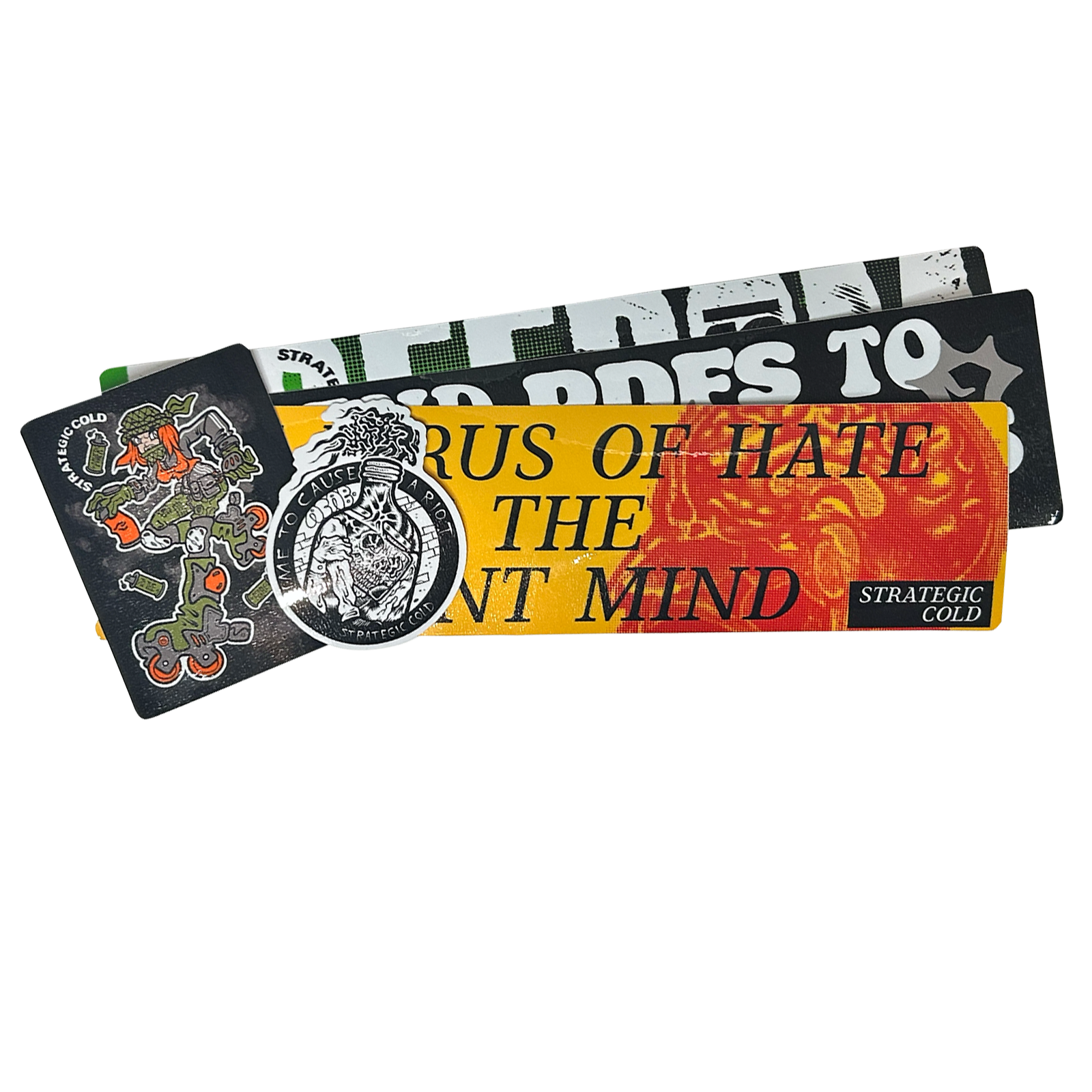 Riot Laminated Sticker