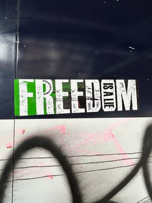Freedom Laminated Bumper Sticker