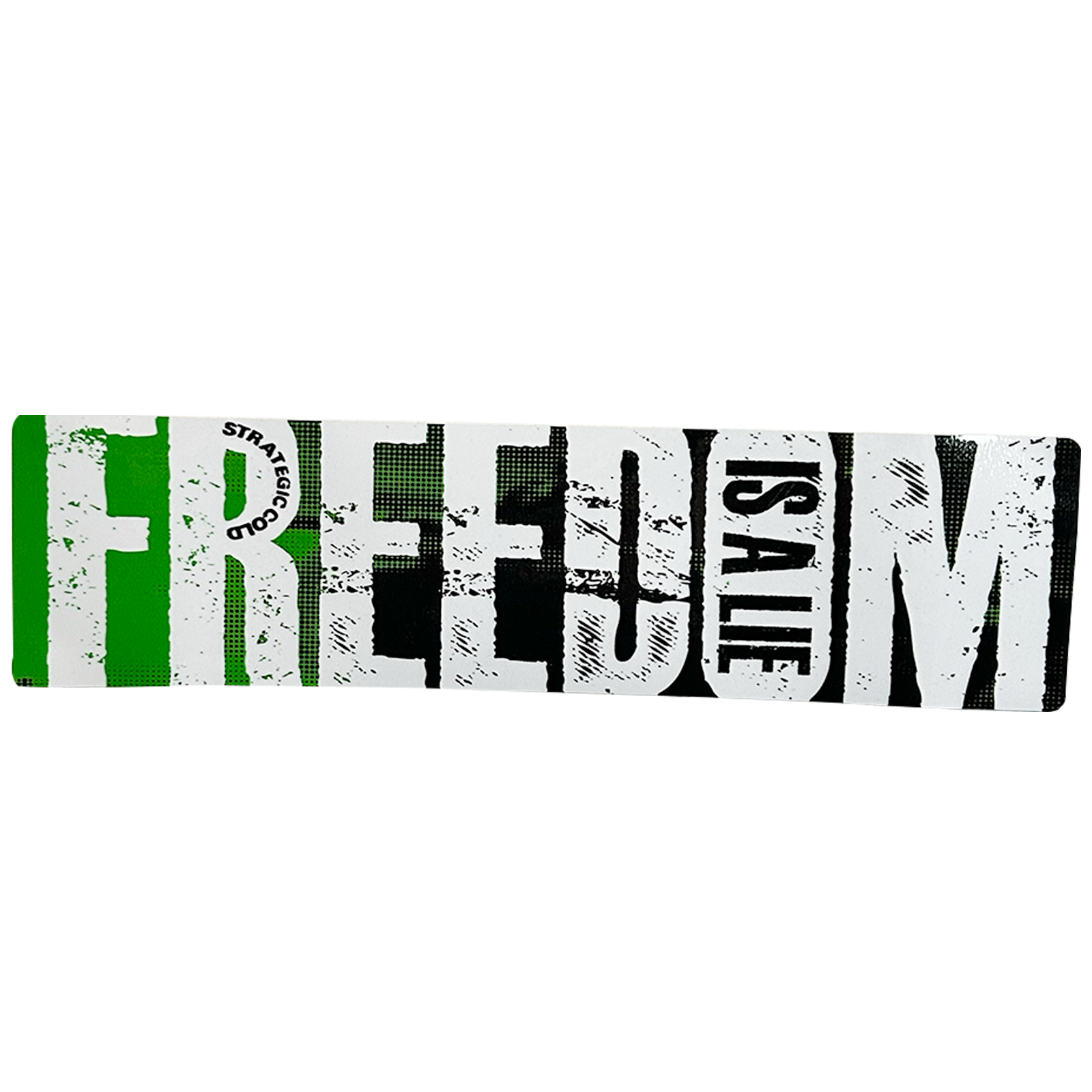 Freedom Laminated Bumper Sticker