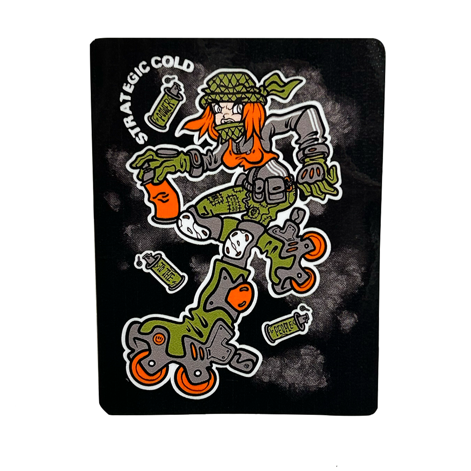 Power Punk Laminated Sticker