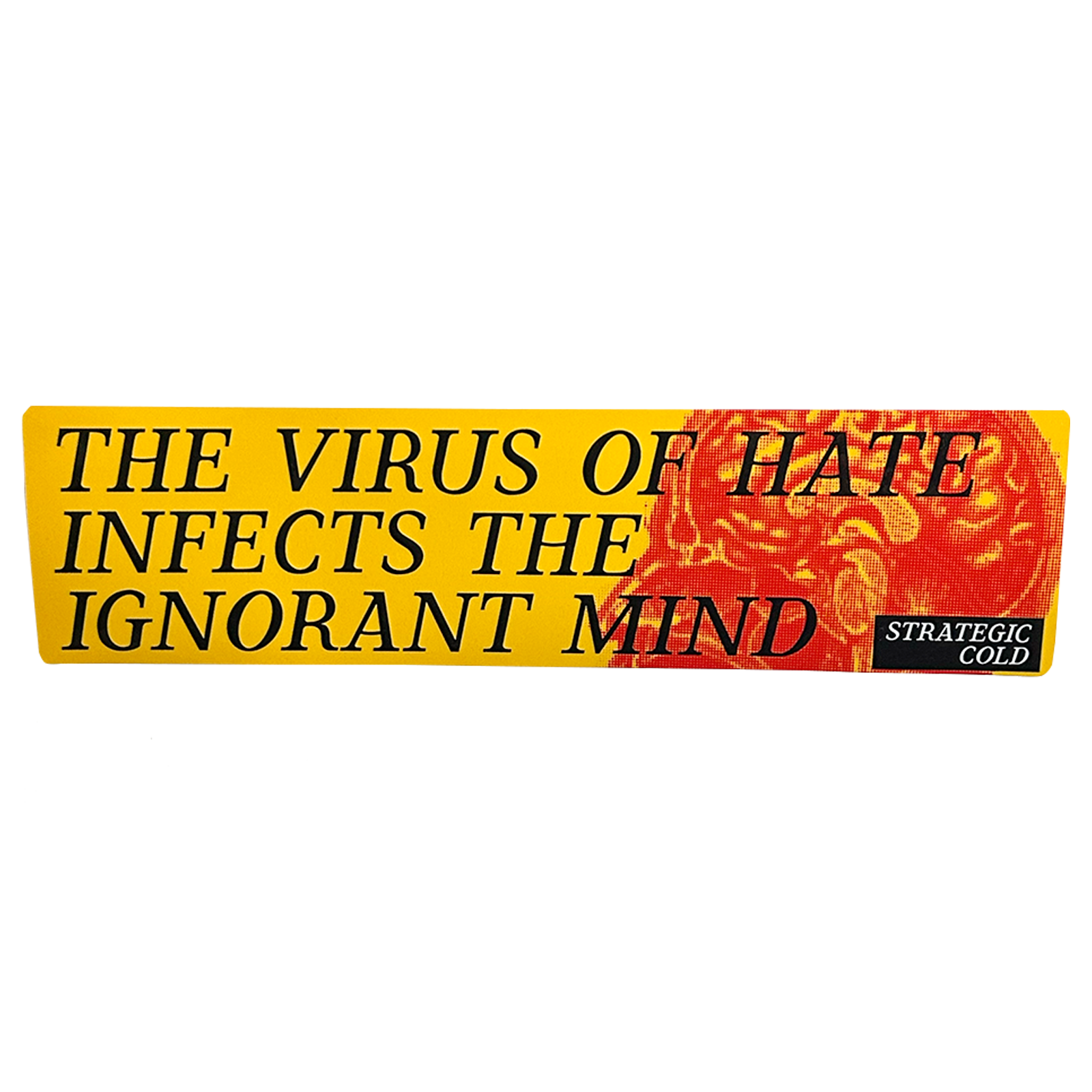 Virus Laminated Bumper Sticker